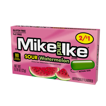 Mike & Ike Sour Watermelon - 24/box