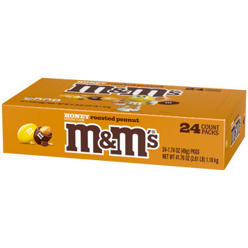 M&M's Honey Roasted Peanut - 24/box