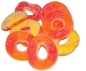 Trolli Peachie O's 4.25oz Bag